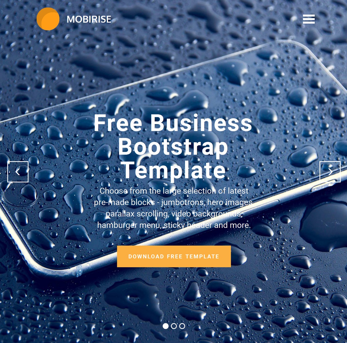 Simple Responsive Website Templates Themes Extensions