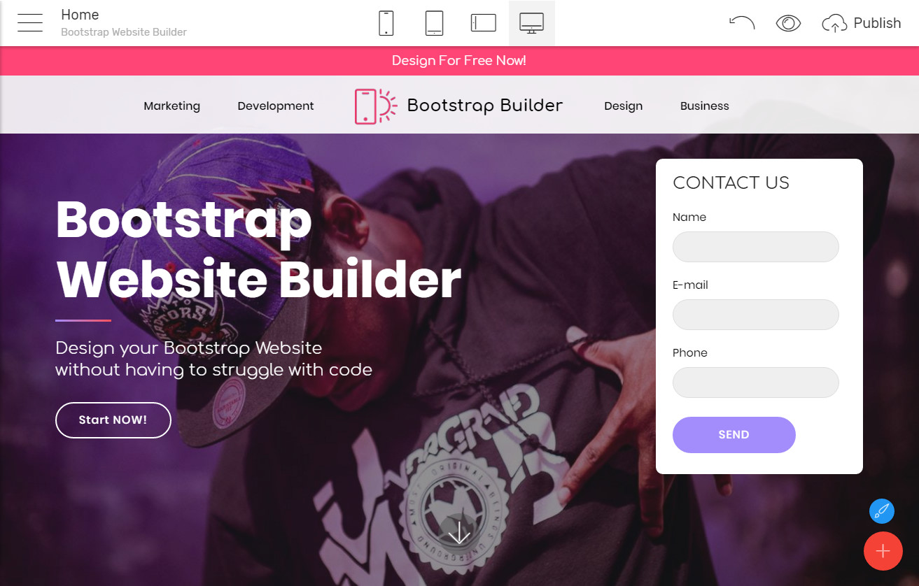 Bootstrap Page Software